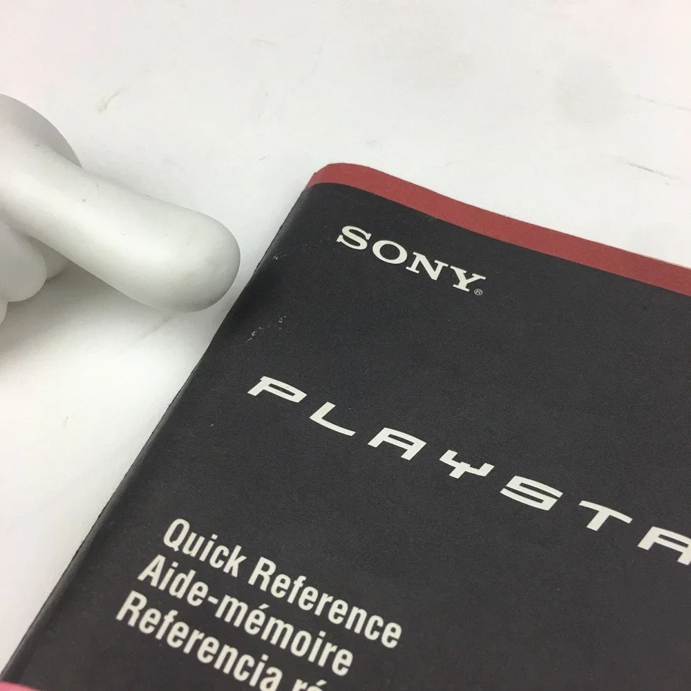 Sony Playstation 3 PS Quick‎ Reference Instruct English French Spanish Section